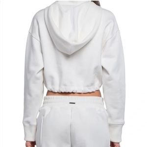 Koral clover haze cropped sweatshirt designer hoodie